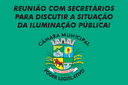 A CÂMARA MUNICIPAL DE NOVA XAVANTINA-MT, PARTICIPARAM DE UMA REUNIÃO PARA DISCUTIR A SITUAÇÃO DA ILUMINAÇÃO PÚBLICA