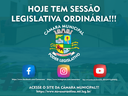 Hoje tem Sessão Ordinária na Câmara Municipal de Nova Xavantina/MT, confiram a Pauta de hoje, 06 de Junho de 2022.