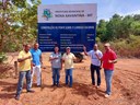 Vereadores da Câmara Municipal de Nova Xavantina-MT, fiscalizaram a obra da Ponte de Concreto sobre o Córrego Zacarias.