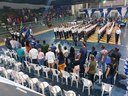 Vereadores da Câmara Municipal de Nova Xavantina/MT, participaram da Abertura dos Jogos Escolares (JENOX)